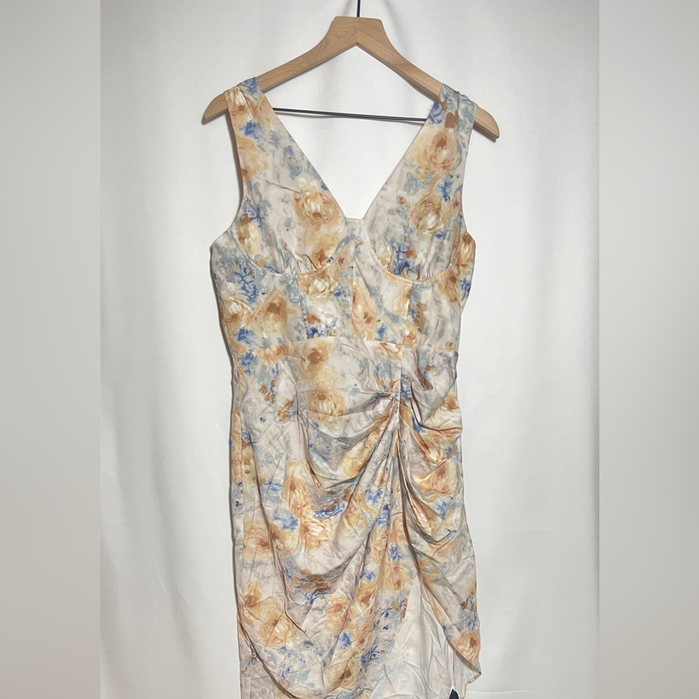 NWT Cider Floral Midi Dress - Picture 4 of 9
